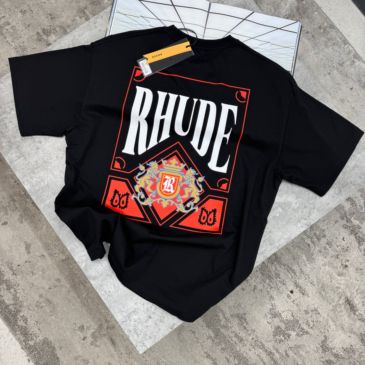 RDE - OVERSIZED T-SHIRT - BLACK