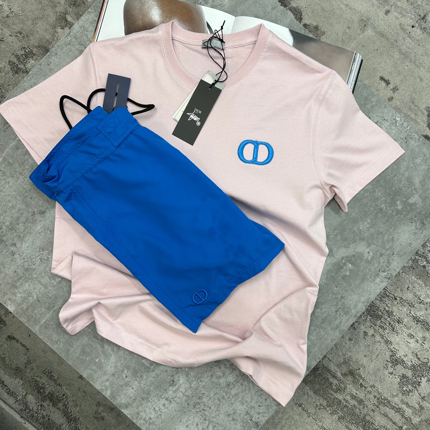 DIOR - CD T-SHIRT - PINK