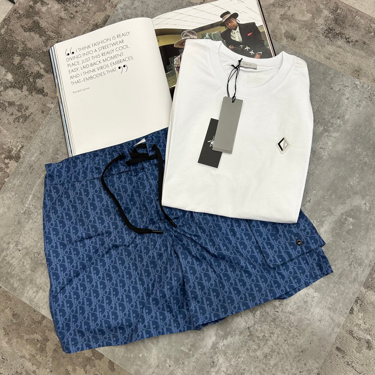 DIOR - SWIMS - NAVY