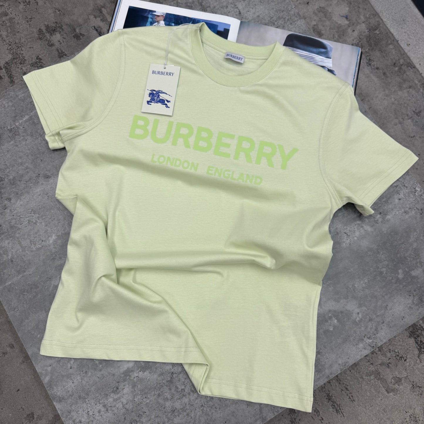 BURB - T-SHIRT - LIME
