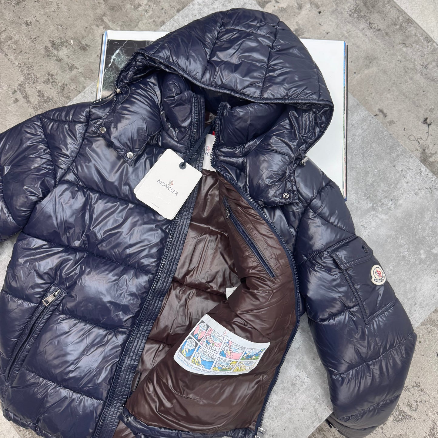 (PRE-ORDER) MNCLR - MAYA COAT - NAVY