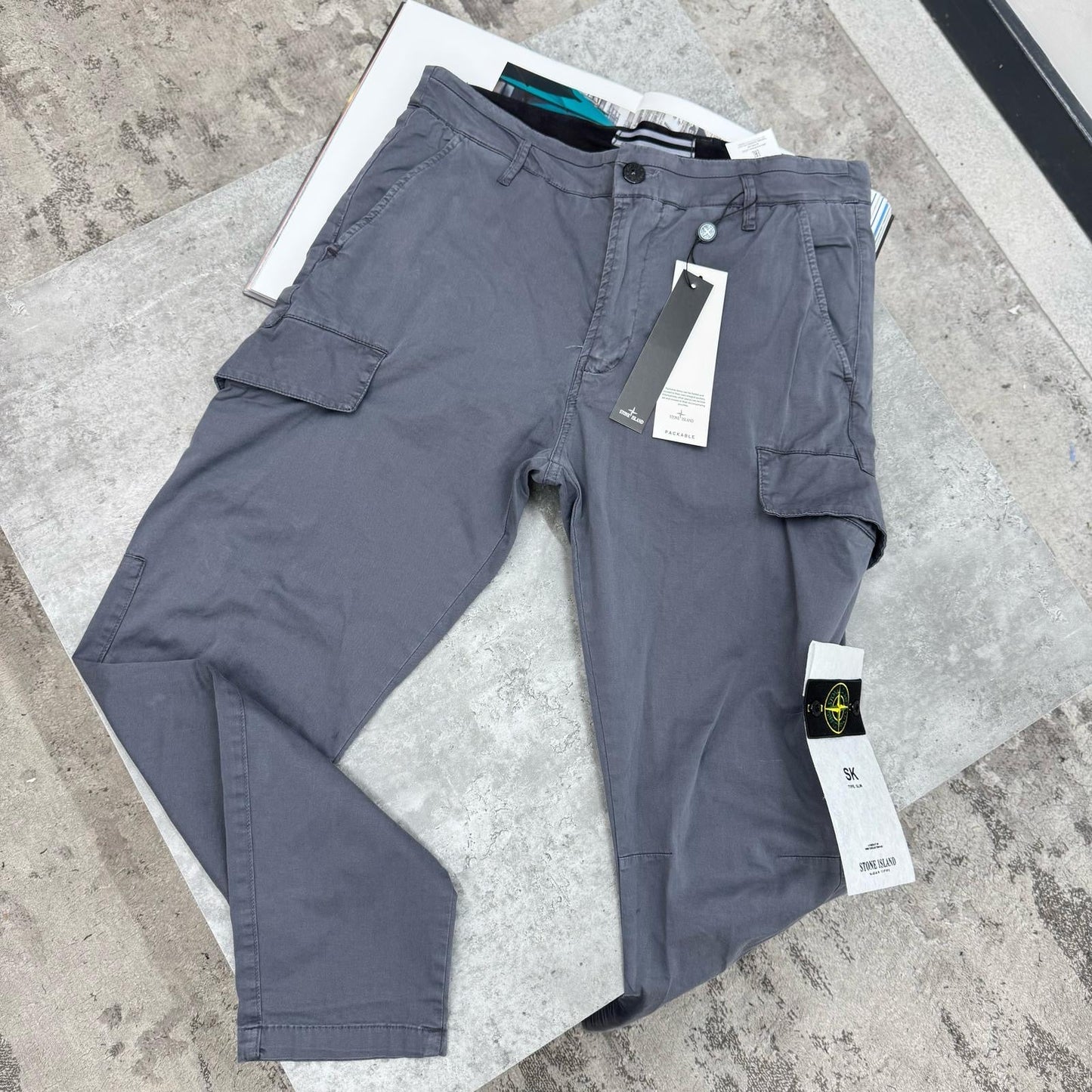 SI - SS25 CARGOS - CHARCOAL
