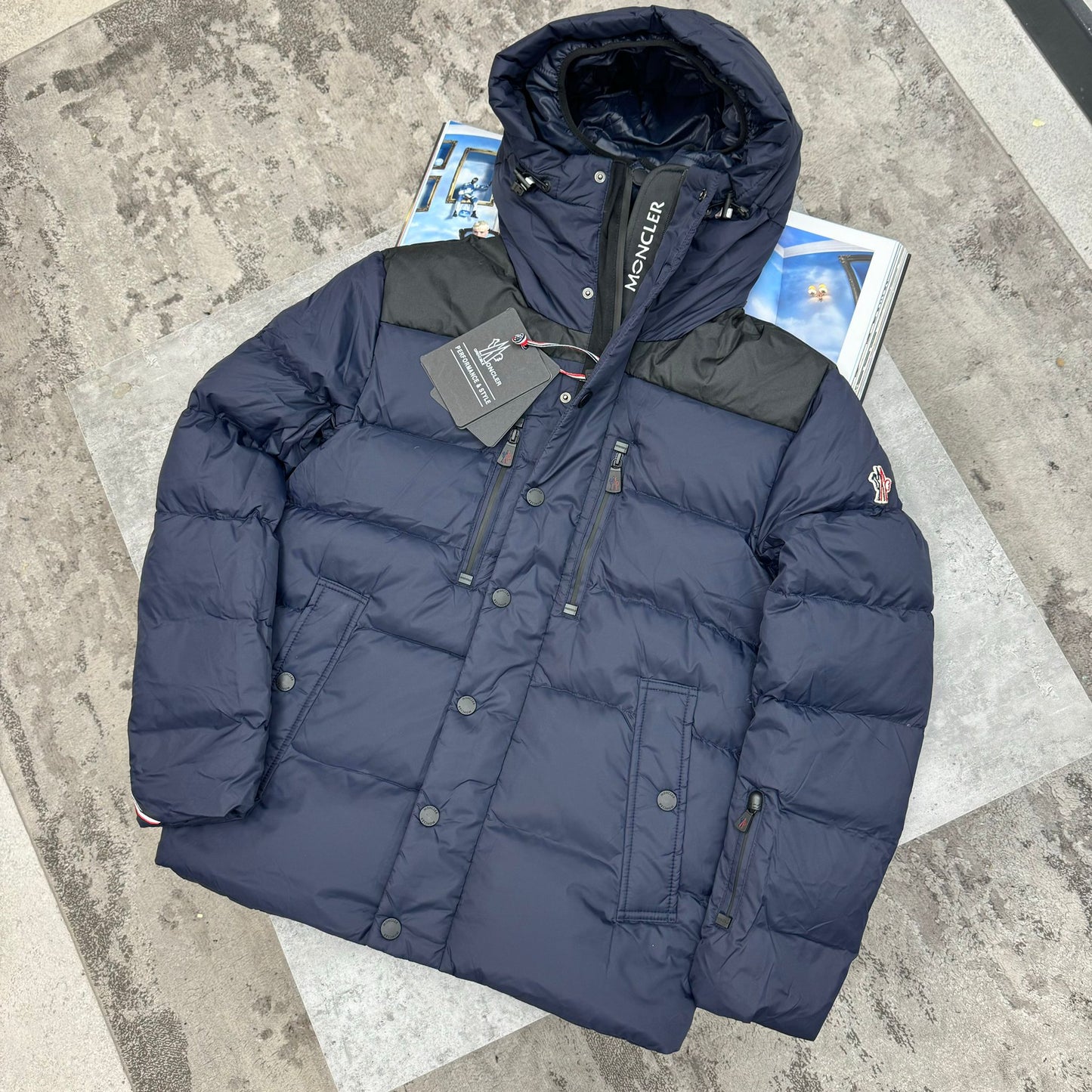 (PRE-ORDER) MNCLR - GRENOBLE RODENBURG - NAVY COAT - MENS