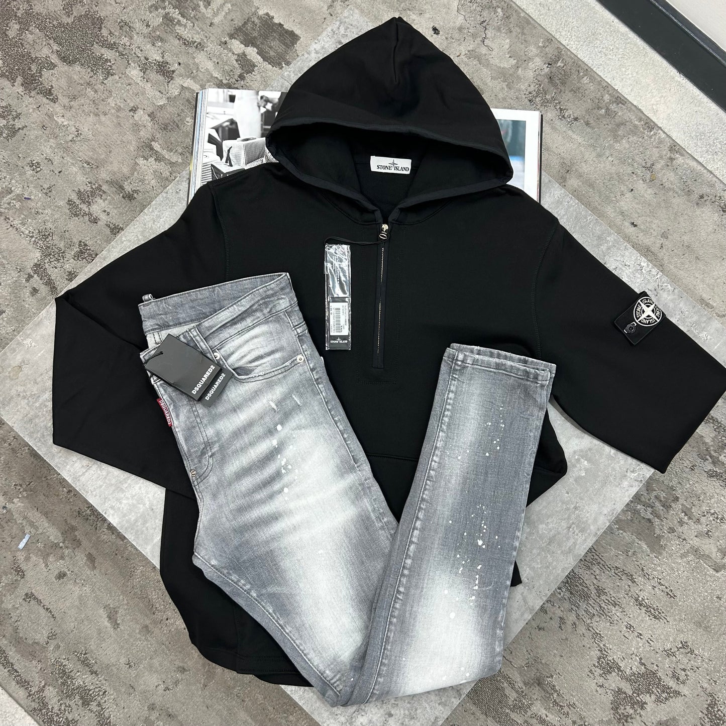 SI - HOODIE - BLACK