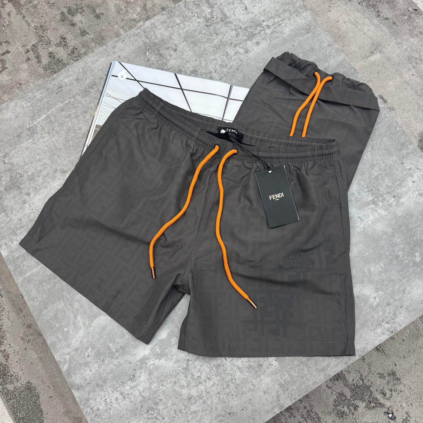 FDI - WATER SWIMS - CHARCOAL