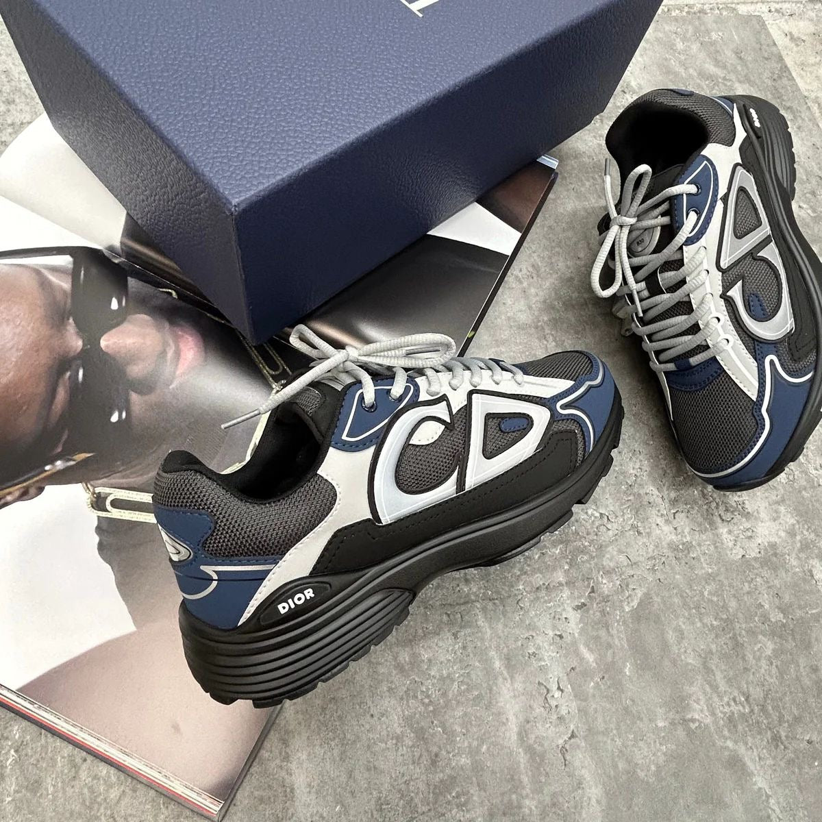 ( PRE ORDER ) B30 - TRAINER - NAVY/BLACK