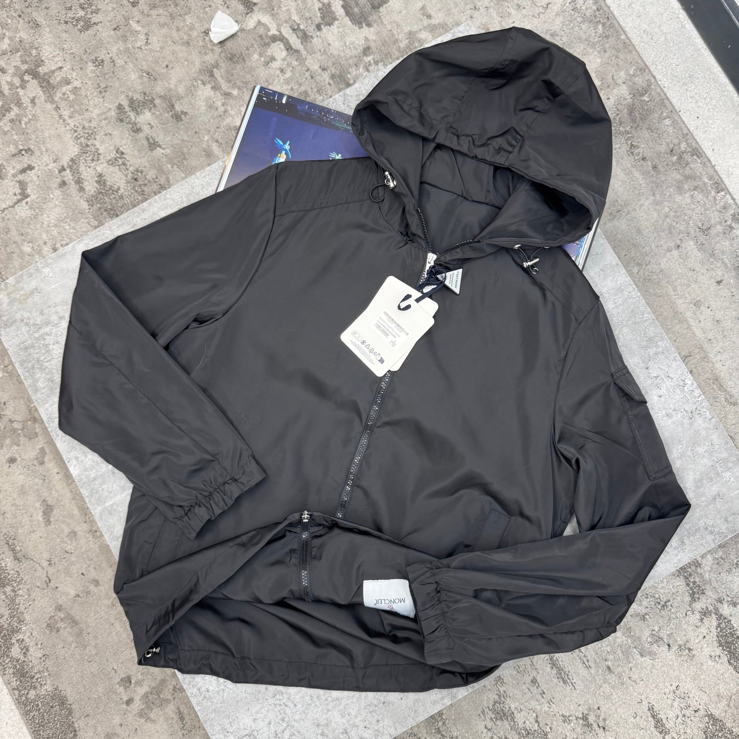 MNCLR - ETIACHE HOODED JACKET - BLACK