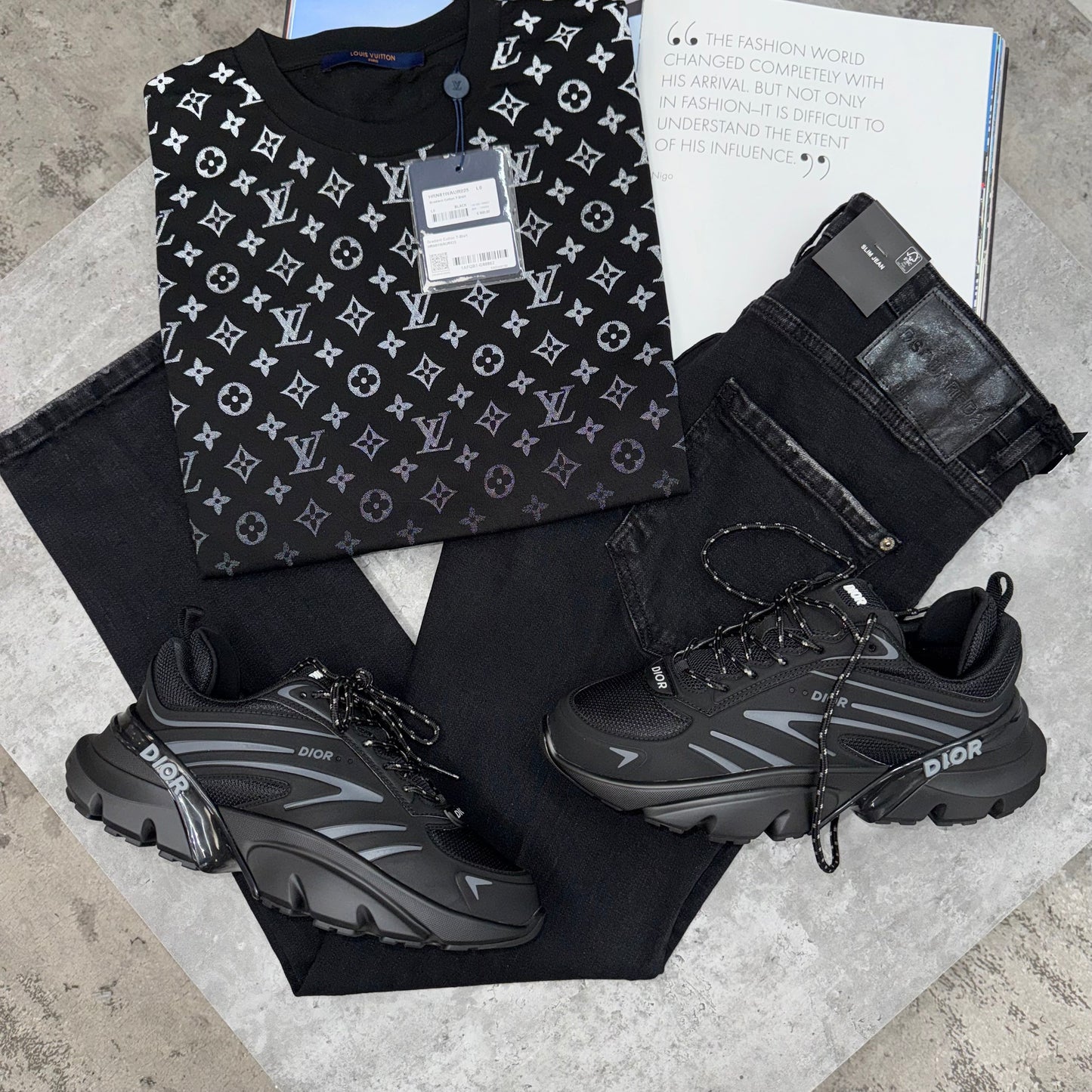 D2 - JEANS - BLACK