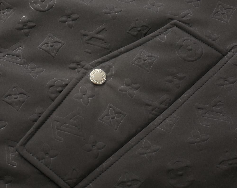 (PRE-ORDER) LVE - MONOGRAM COAT - BLACK
