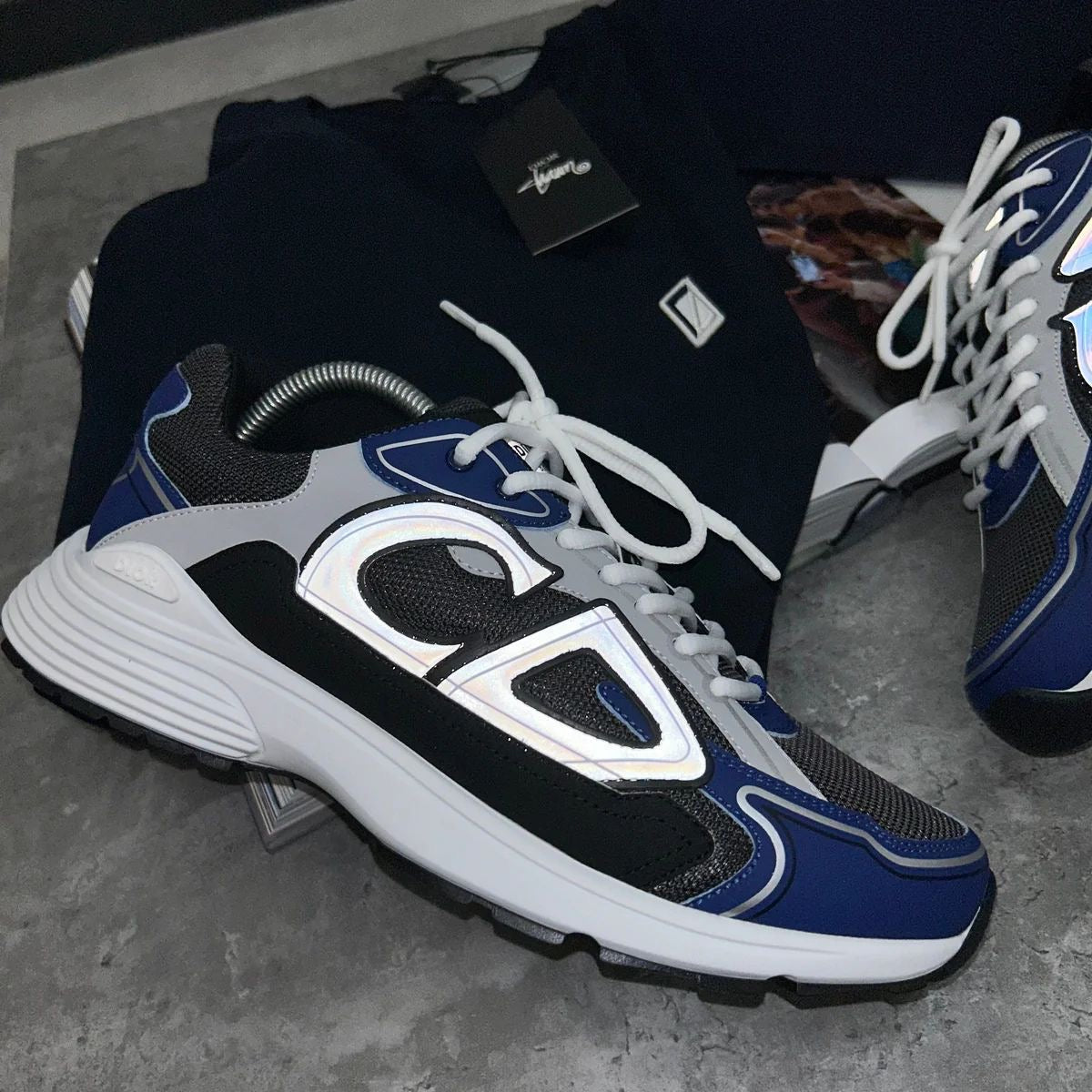 (PRE-ORDER) B30 - TRAINER - NAVY/WHITE