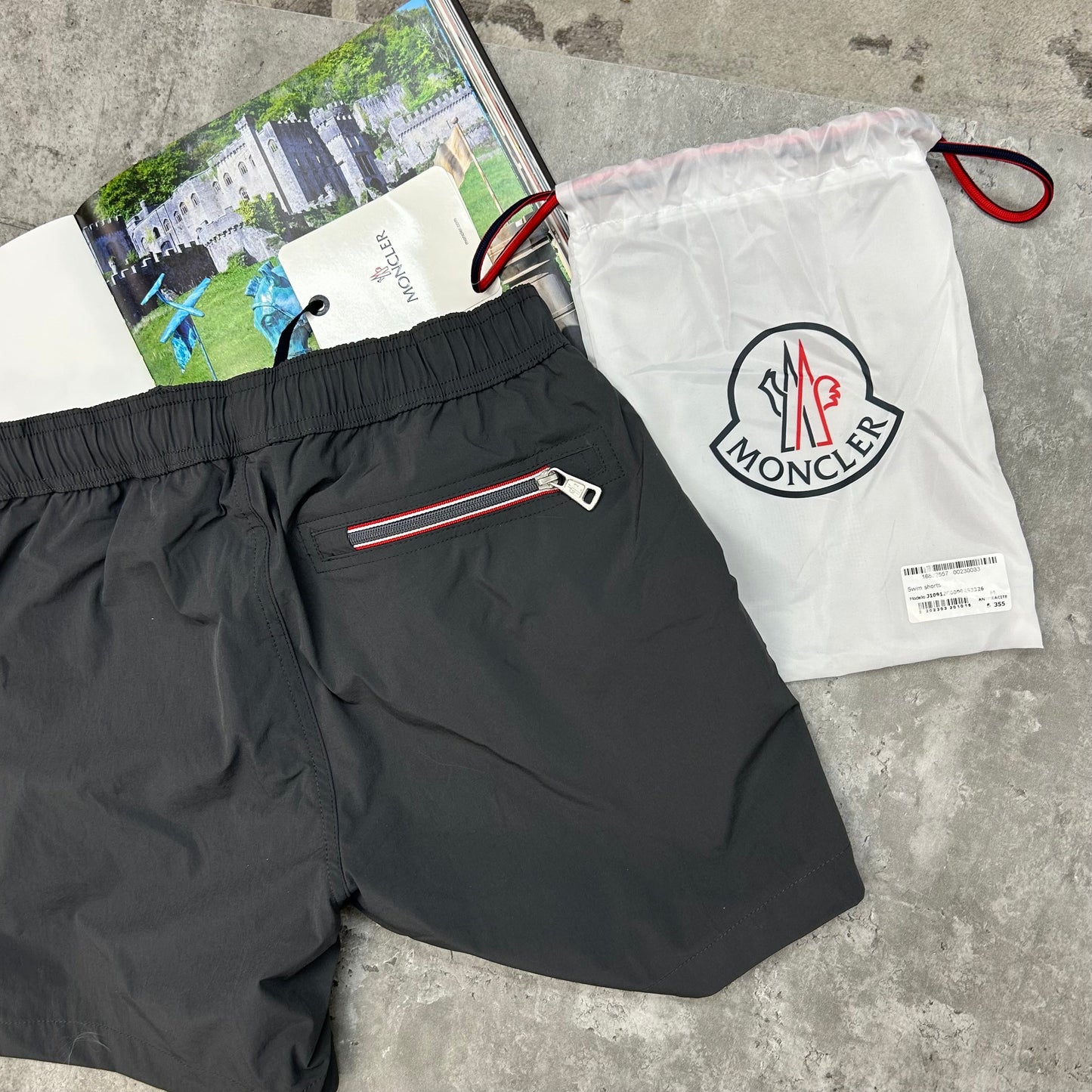 MNCLR - BAGGED SWIMS - CHARCOAL