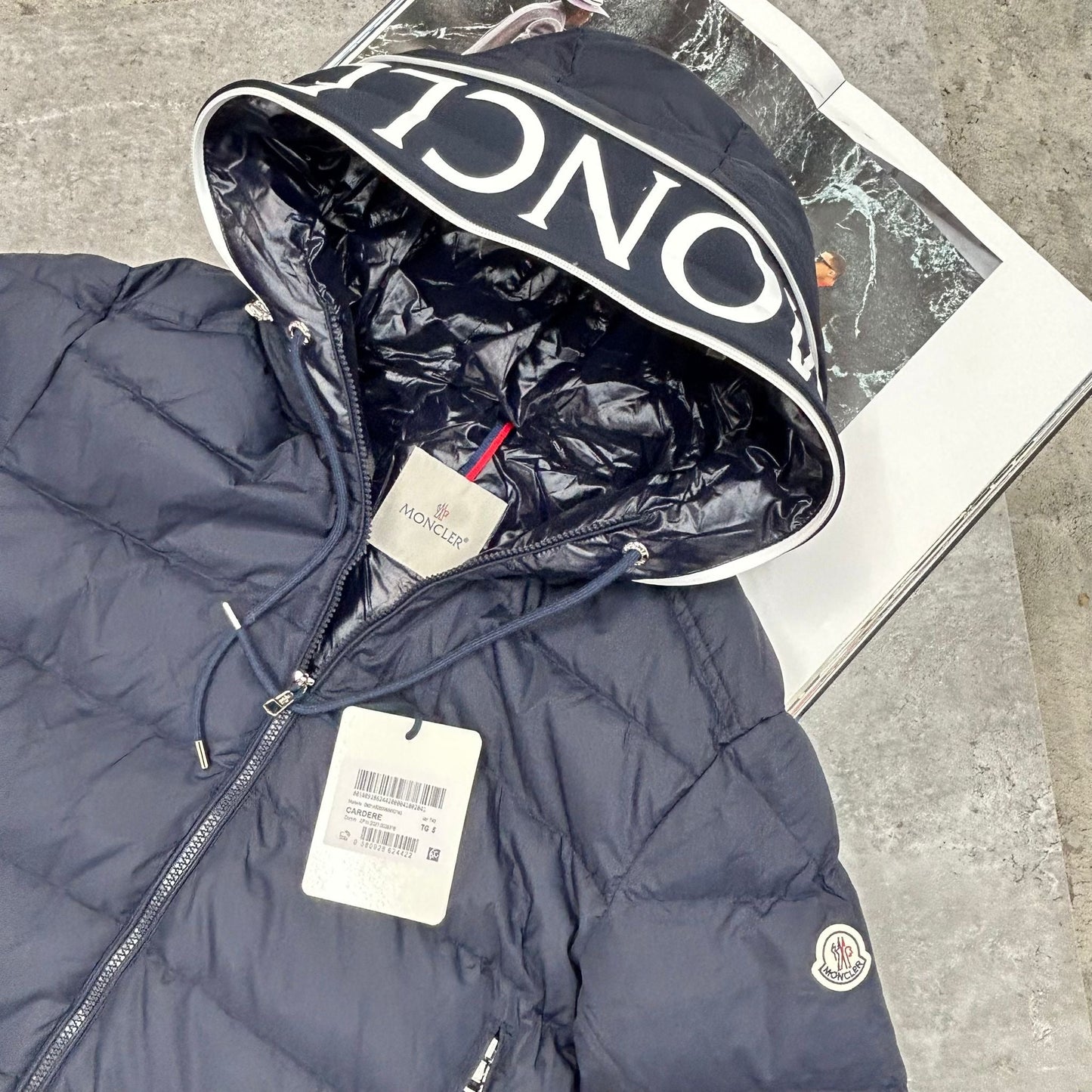 (PRE-ORDER) MNCLR - CARDERE COAT - NAVY