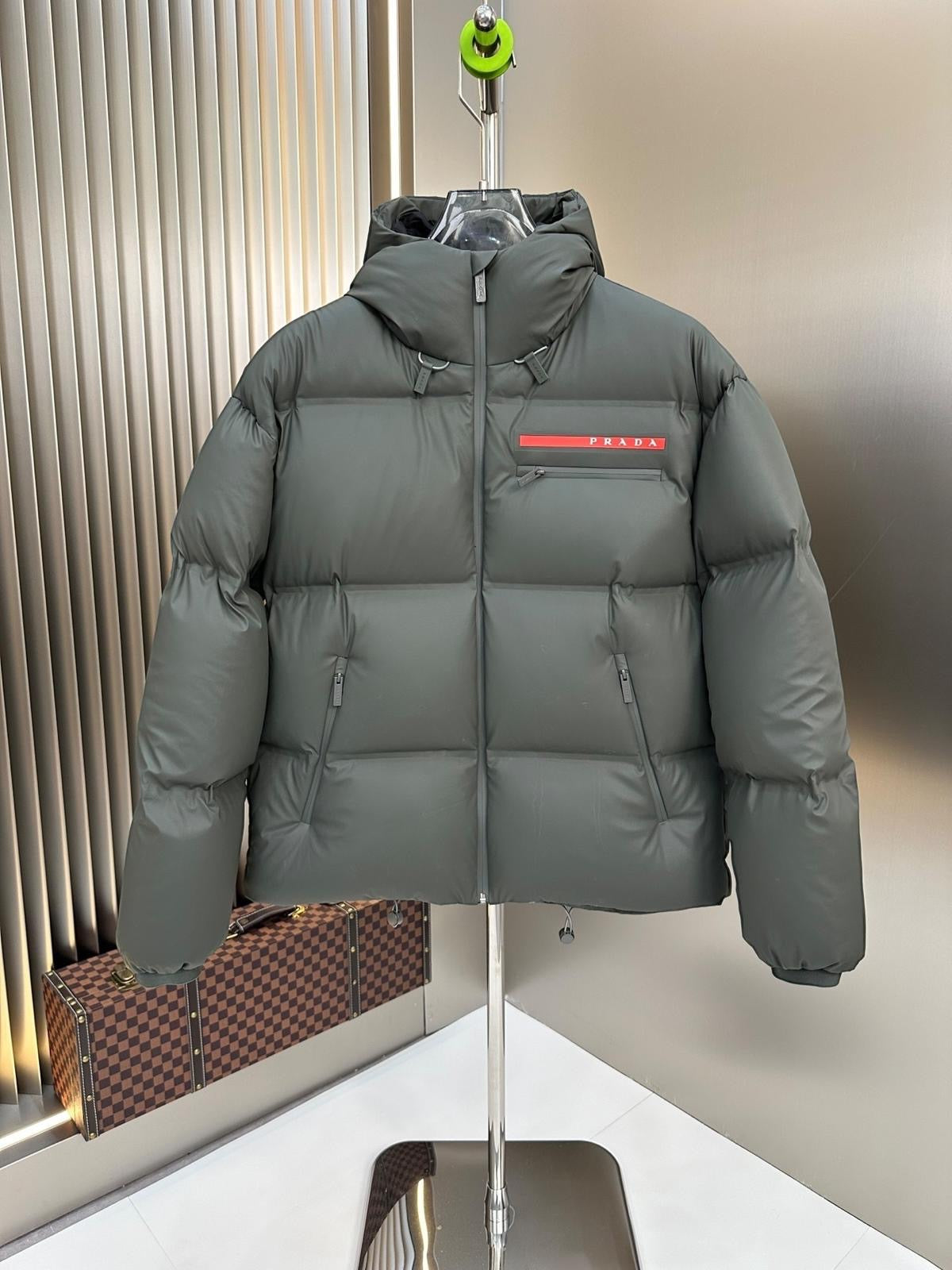 (PRE-ORDER) PDA - PUFFER COAT - KHAKI