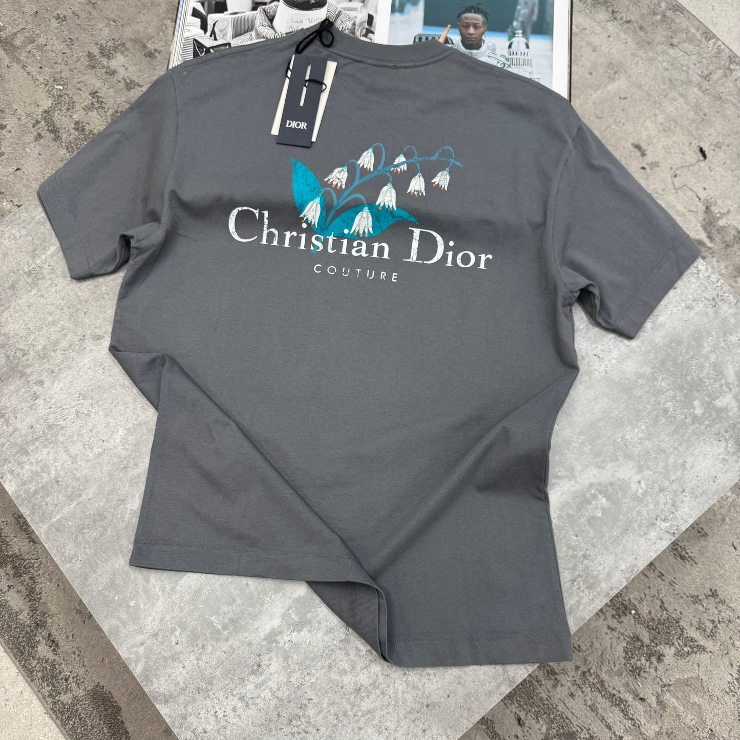 CD - LILY T-SHIRT - CHARCOAL