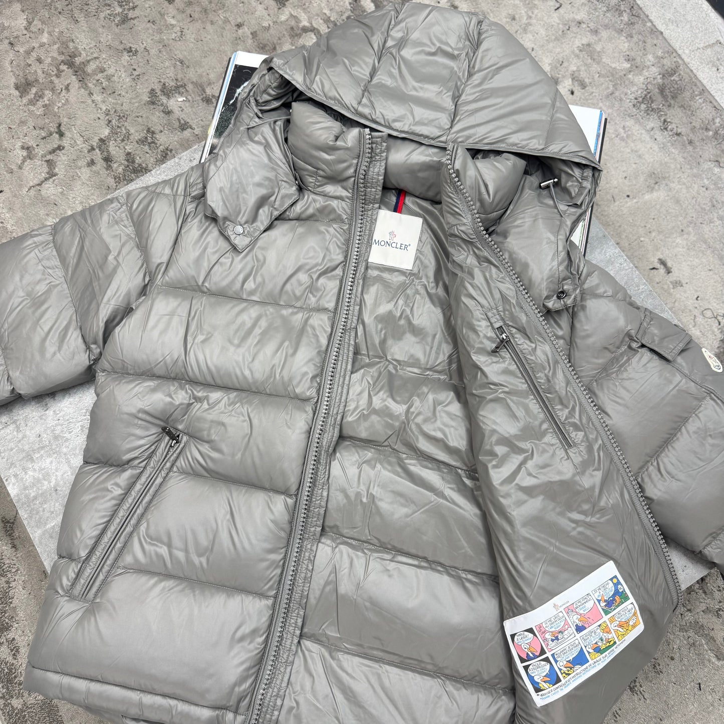 (PRE-ORDER) MNCLR - MAYA COAT - GREY