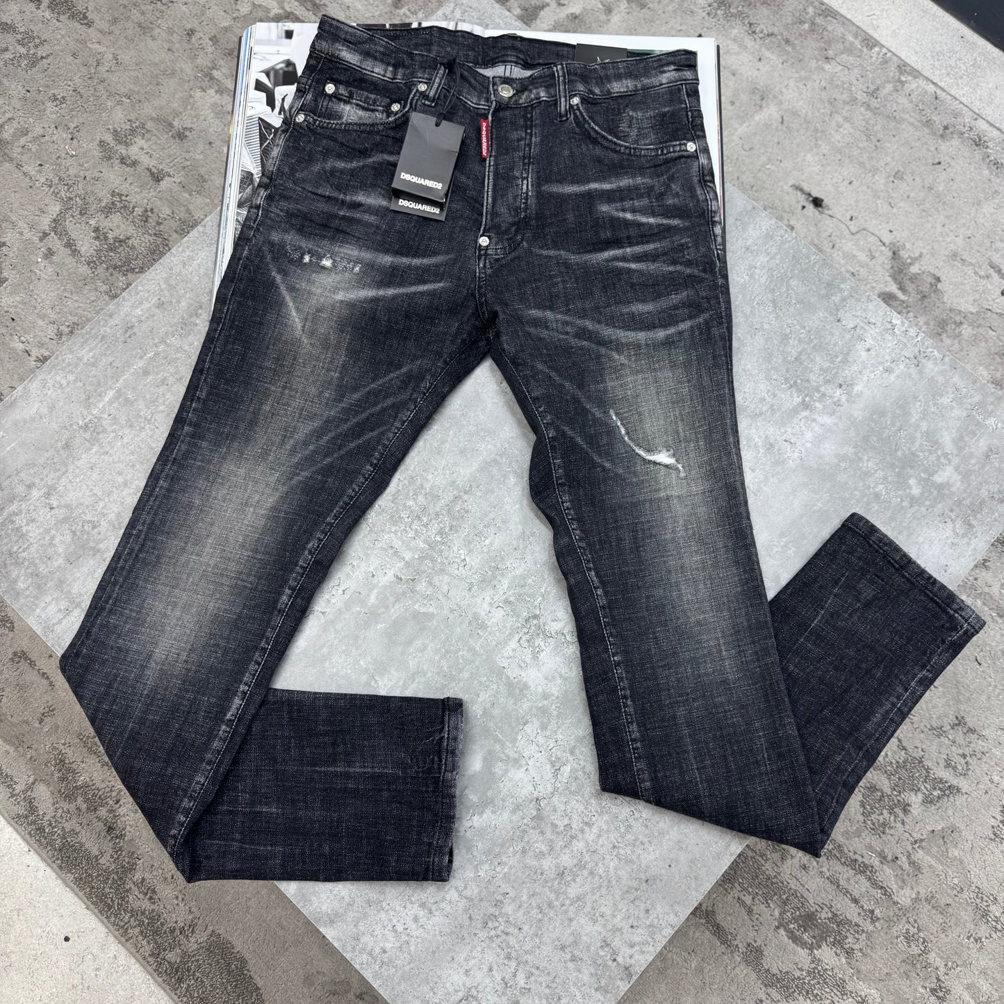 D2 - JEANS - BLACK