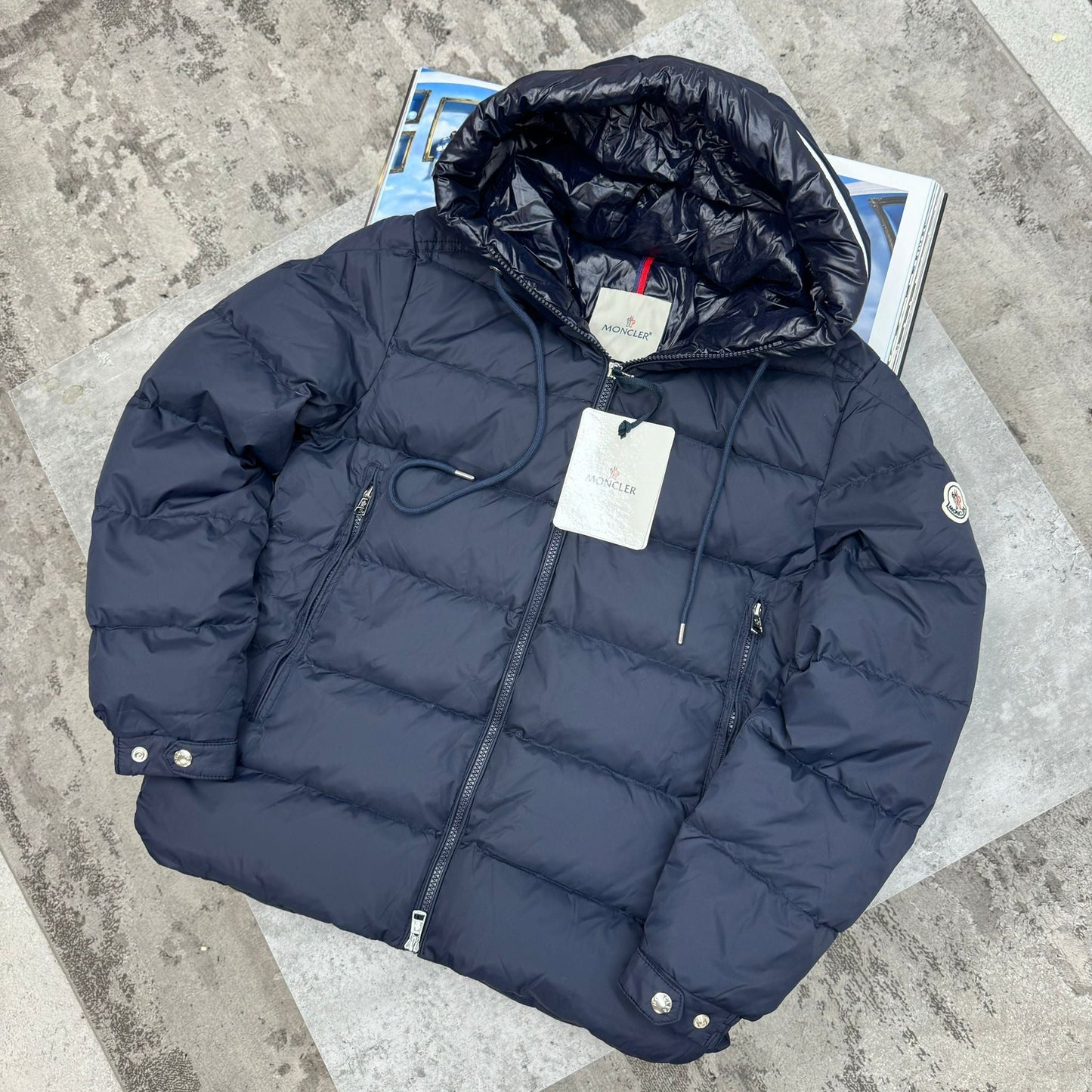 (PRE-ORDER) MNCLR - CARDERE COAT - NAVY