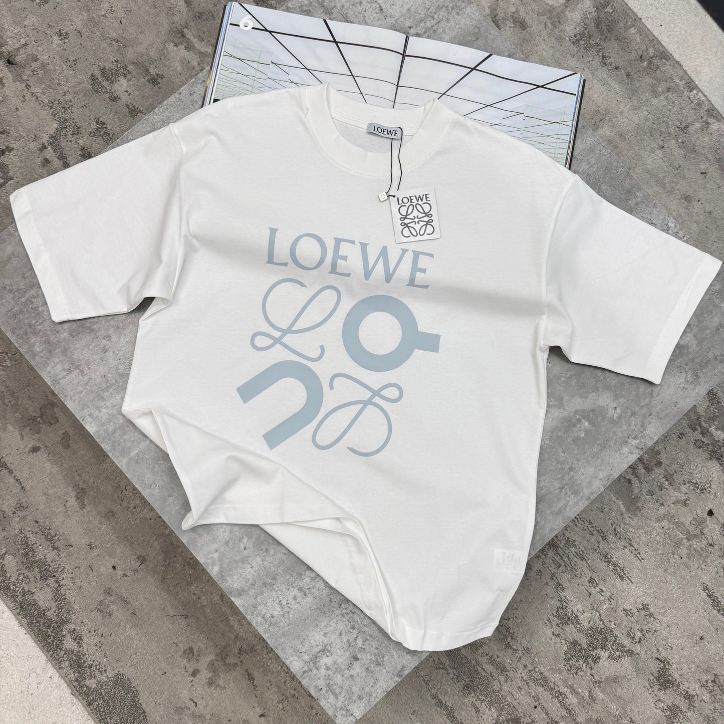 LWE - ON RUNNING T-SHIRT - WHITE