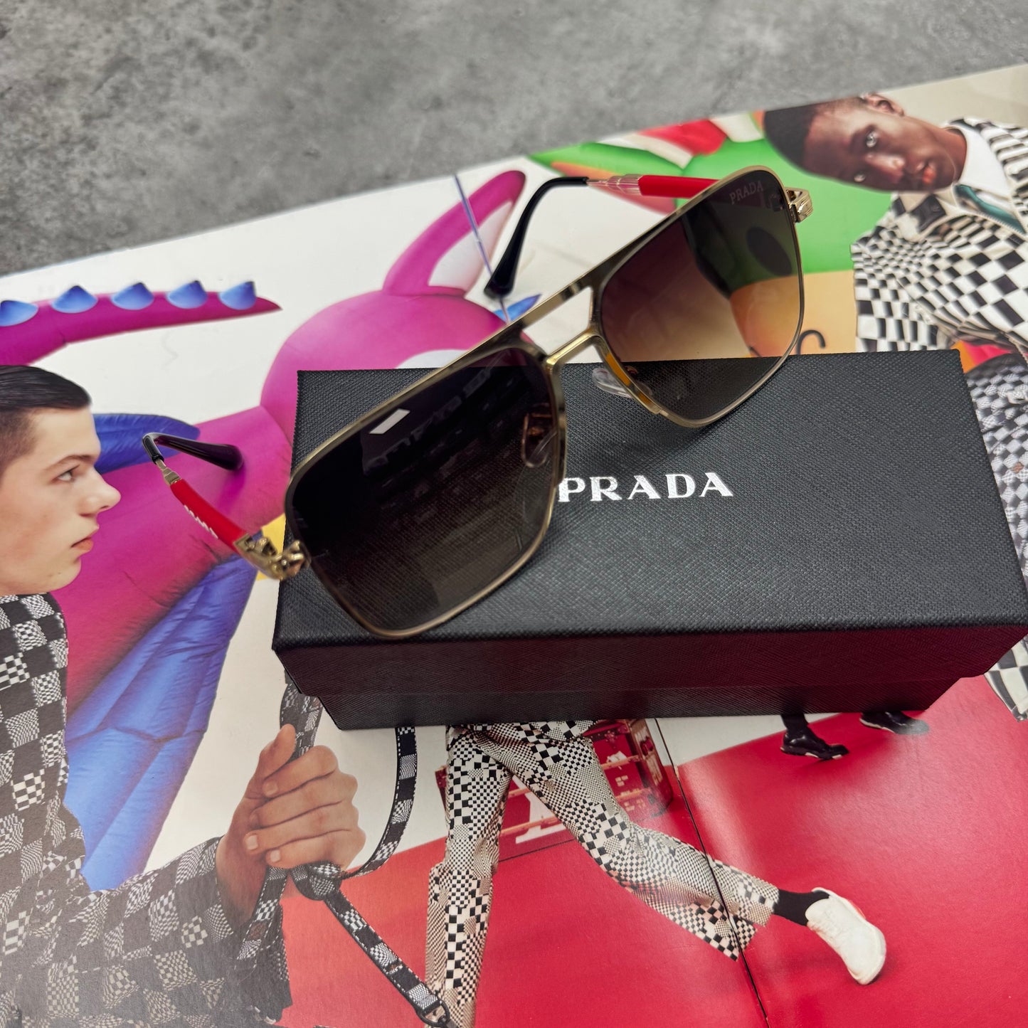 PDA - AVIATOR SUNGLASSES - GOLD