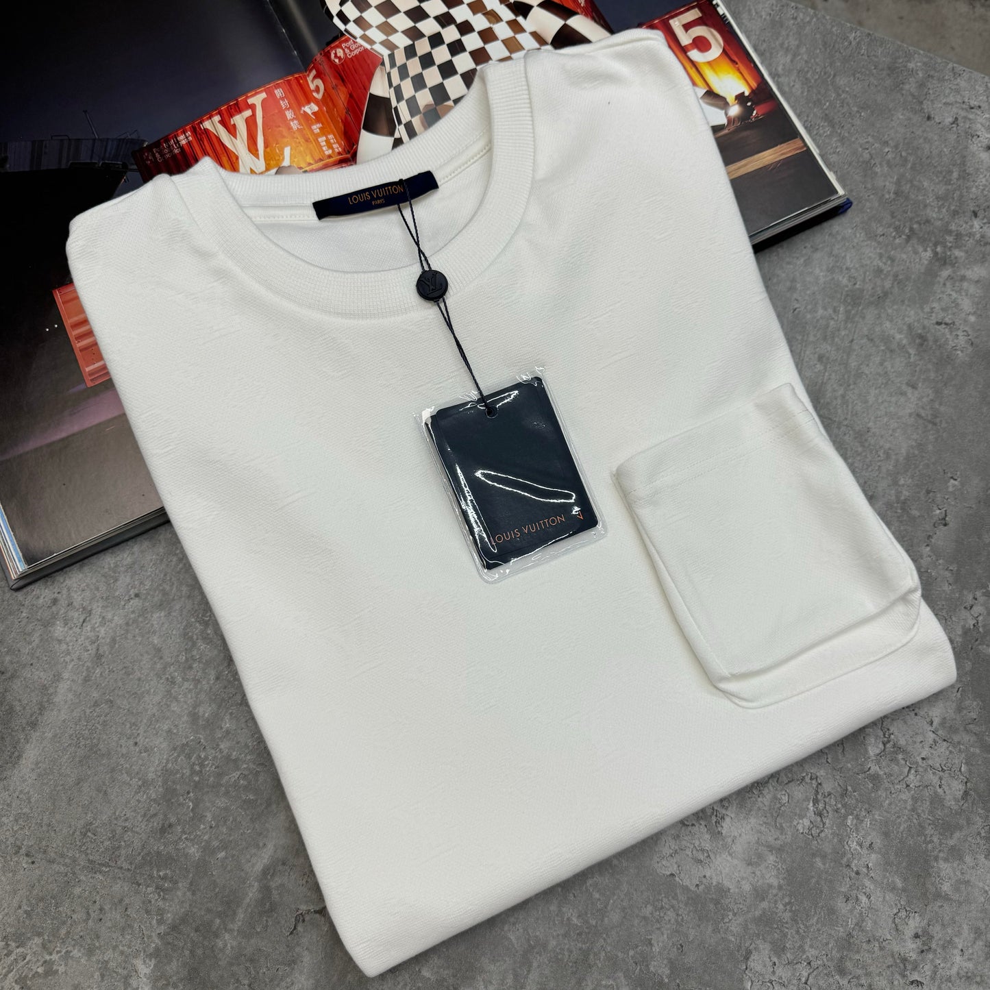 LVE - POCKET T-SHIRT - WHITE