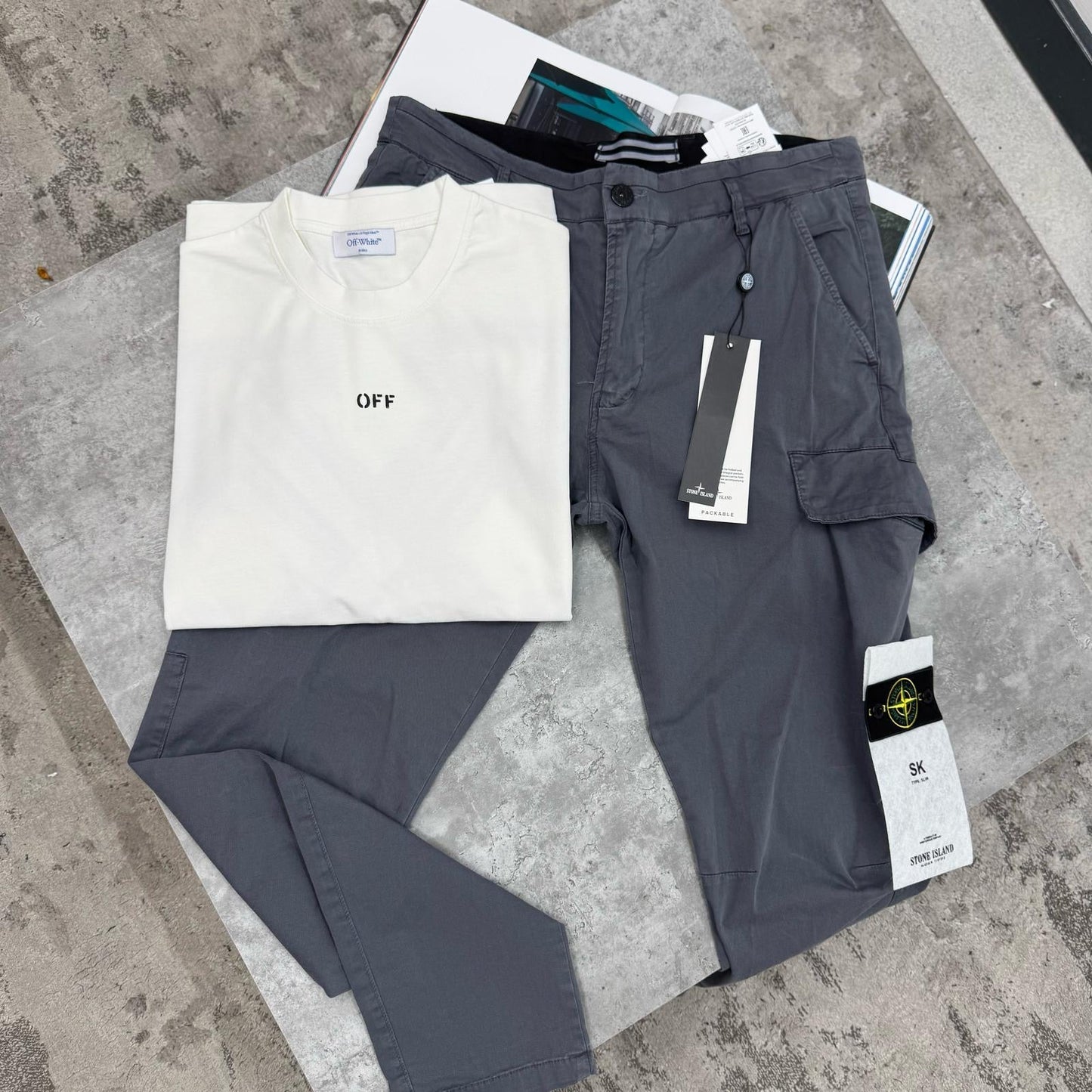 SI - SS25 CARGOS - CHARCOAL