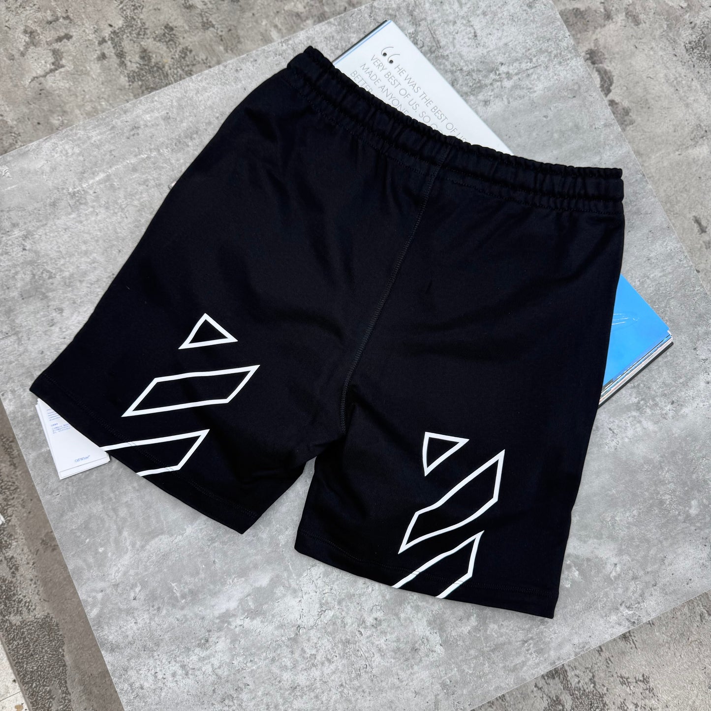 OW - COTTON SHORTS - BLACK
