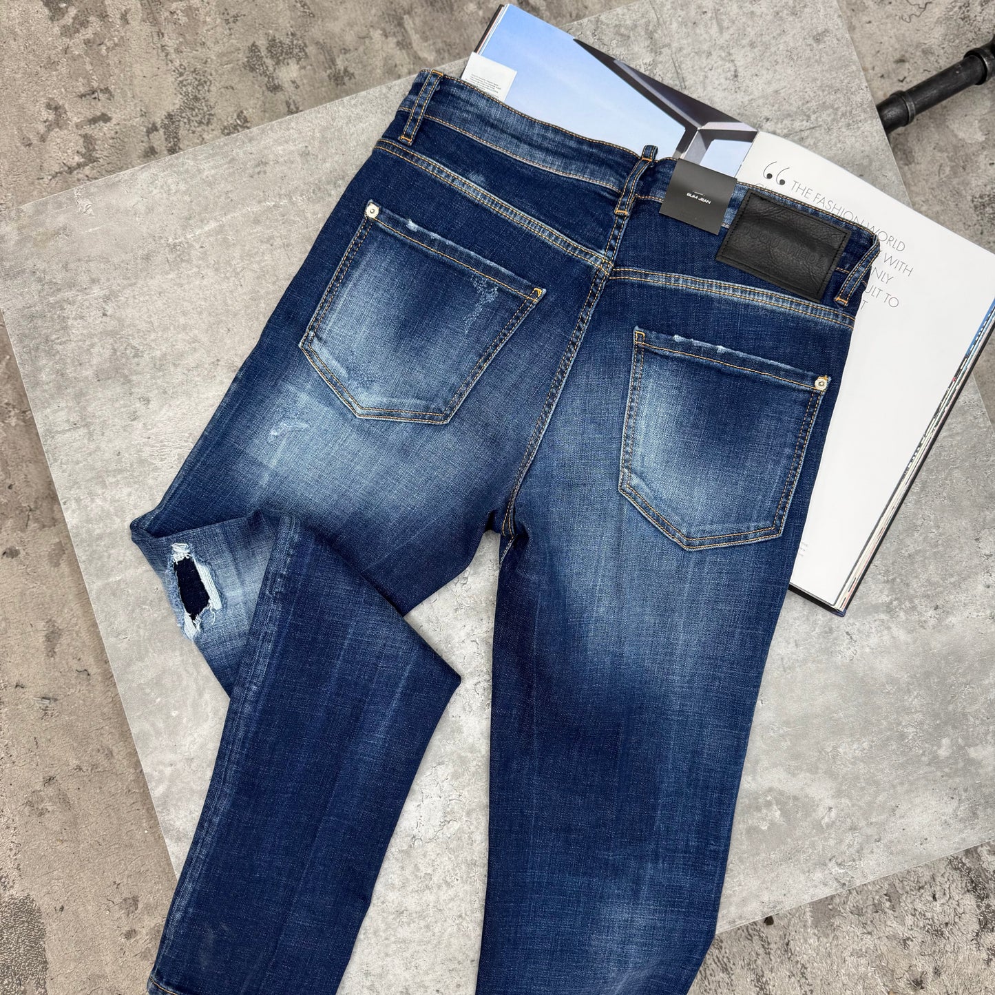D2 - JEANS - NAVY