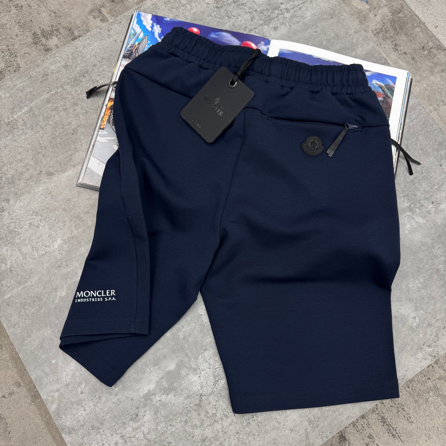 MNCLR - INDUSTRIES COTTON SHORTS - NAVY