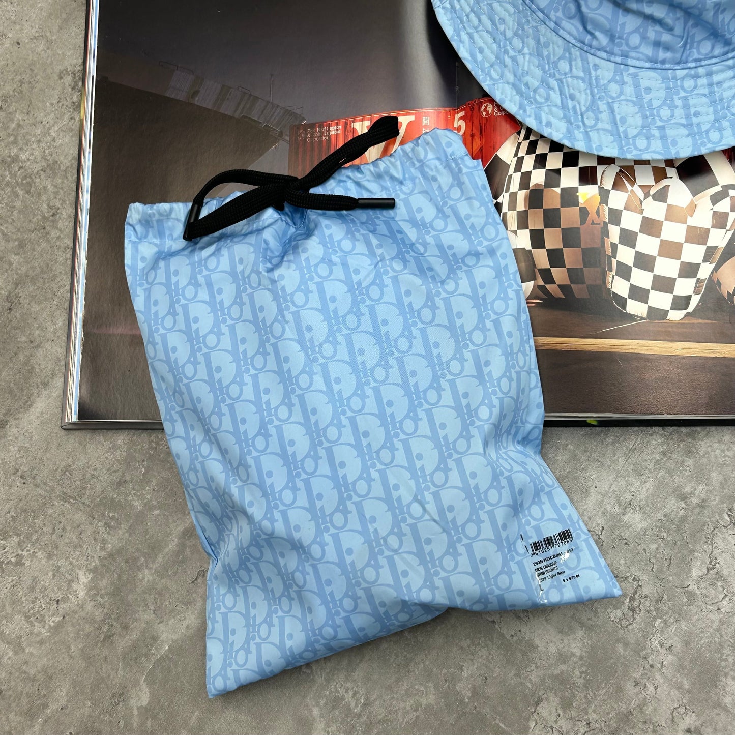 DIOR - OBLIQUE SWIMS - SKY BLUE