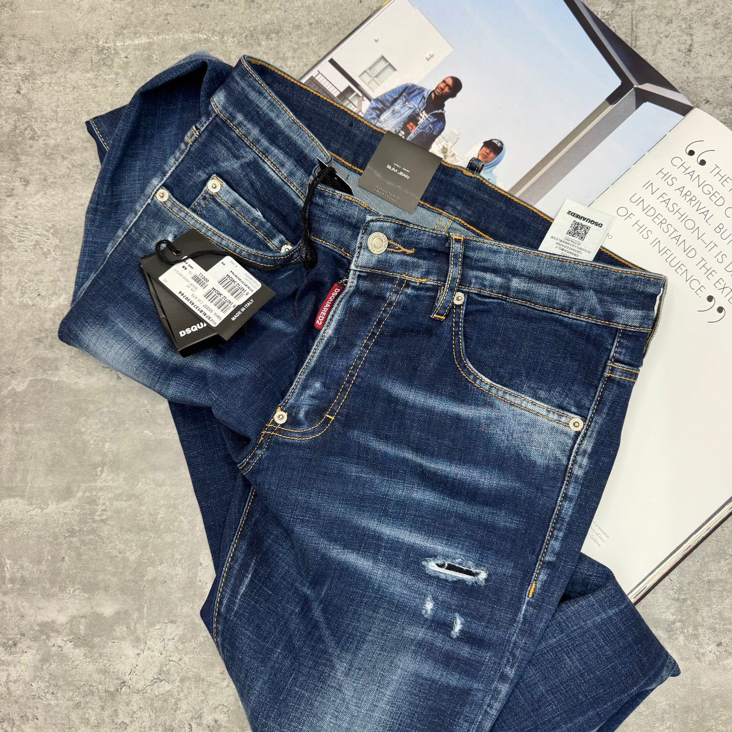 D2 - JEANS - NAVY