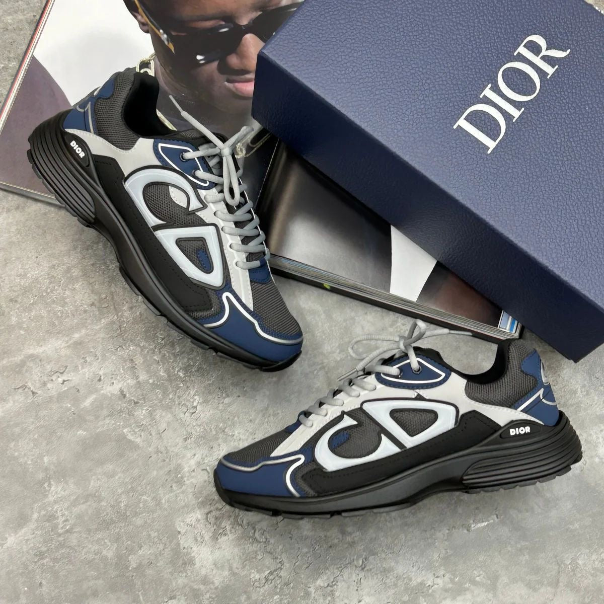 ( PRE ORDER ) B30 - TRAINER - NAVY/BLACK