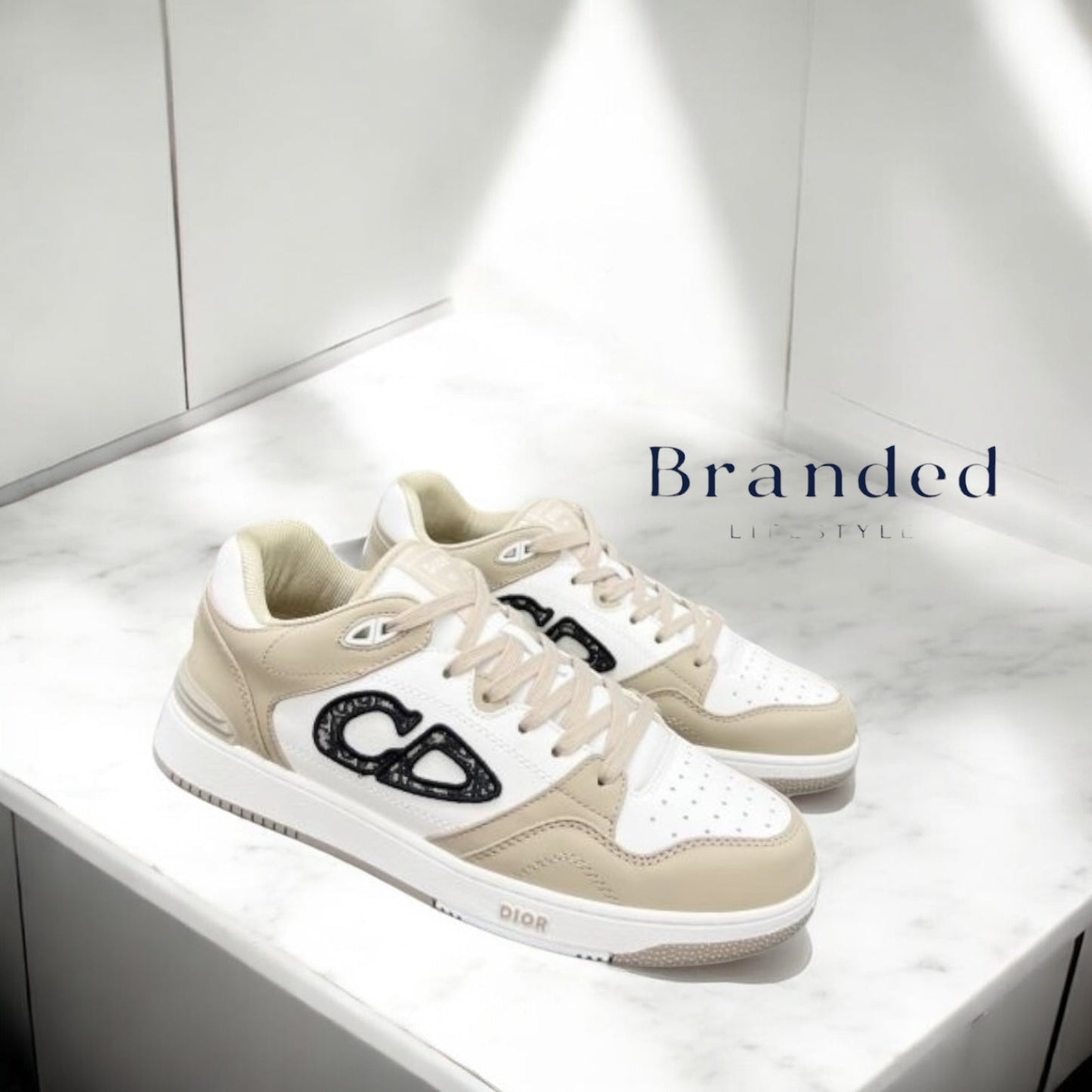 (PRE-ORDER) CD - B57 TRAINER - BEIGE/WHITE