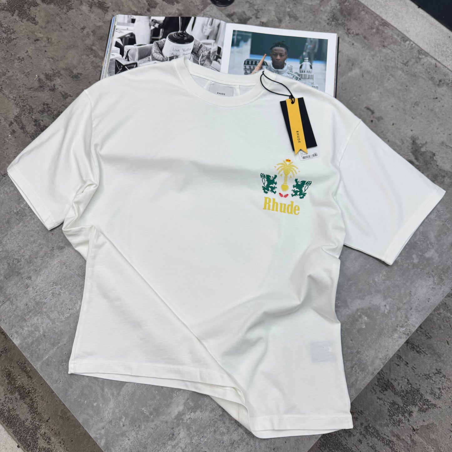 RDE - OVERSIZED TOBACOS T-SHIRT - WHITE