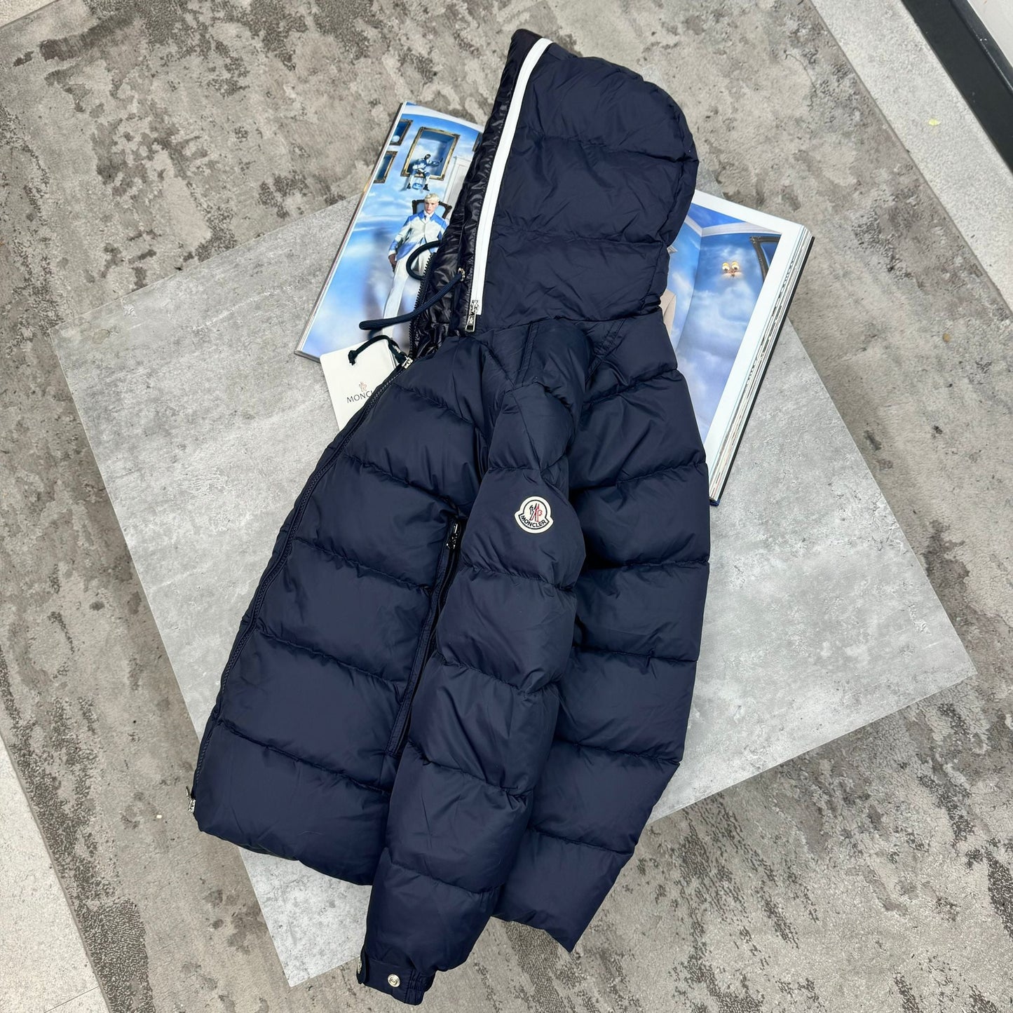 (PRE-ORDER) MNCLR - CARDERE COAT - NAVY