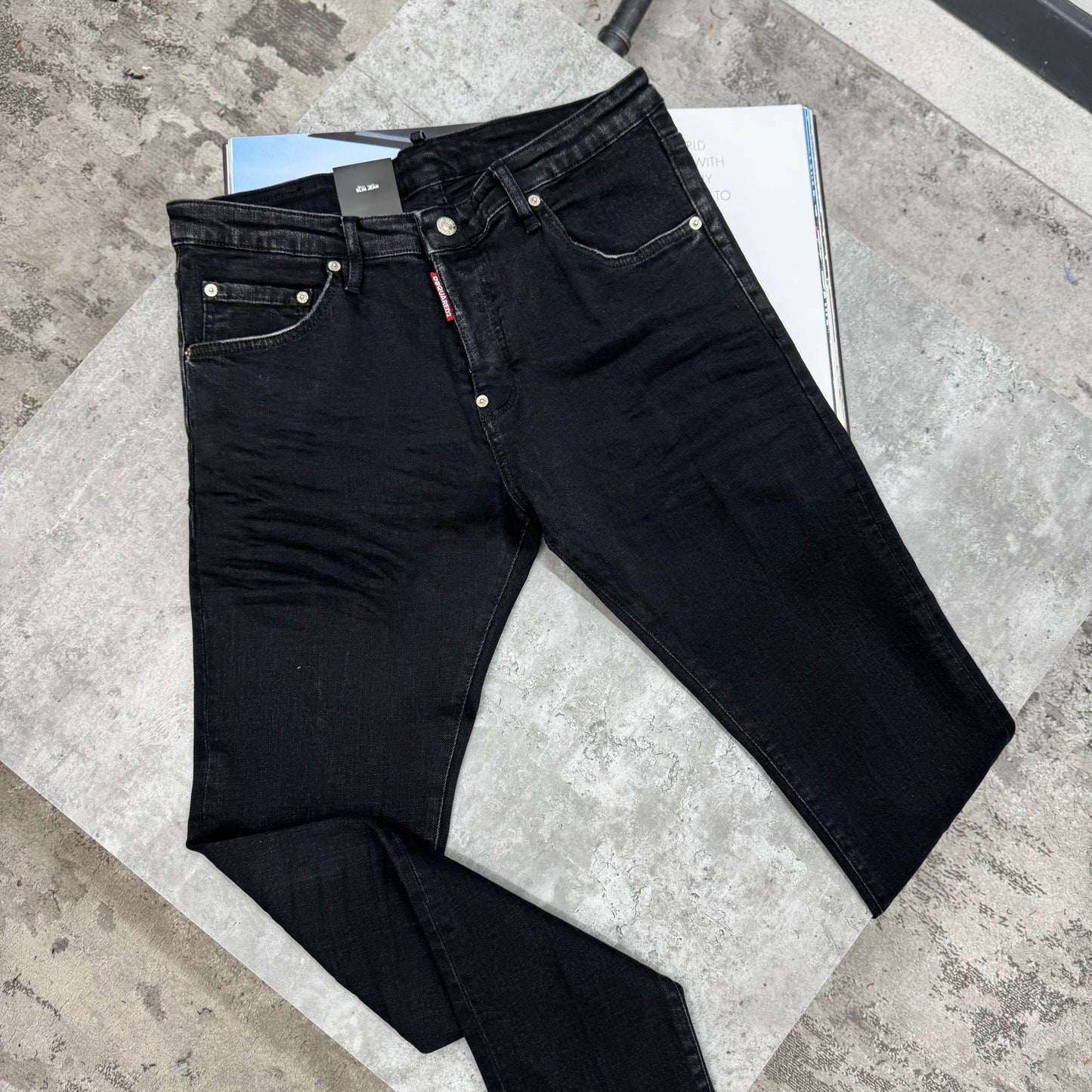 D2 - JEANS - BLACK