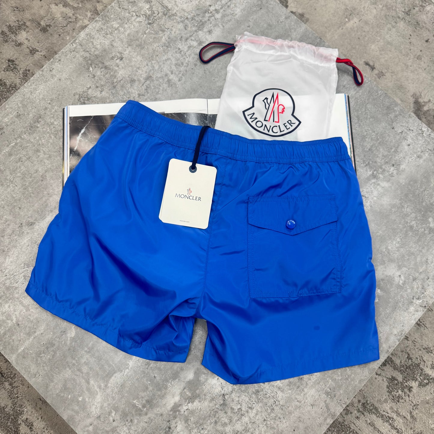 MNCLR - ZIPPED POCKET SWIMS - ROYAL BLUE