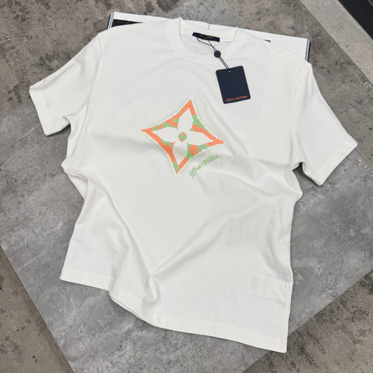 LVE - CENTRE MONO T-SHIRT - WHITE