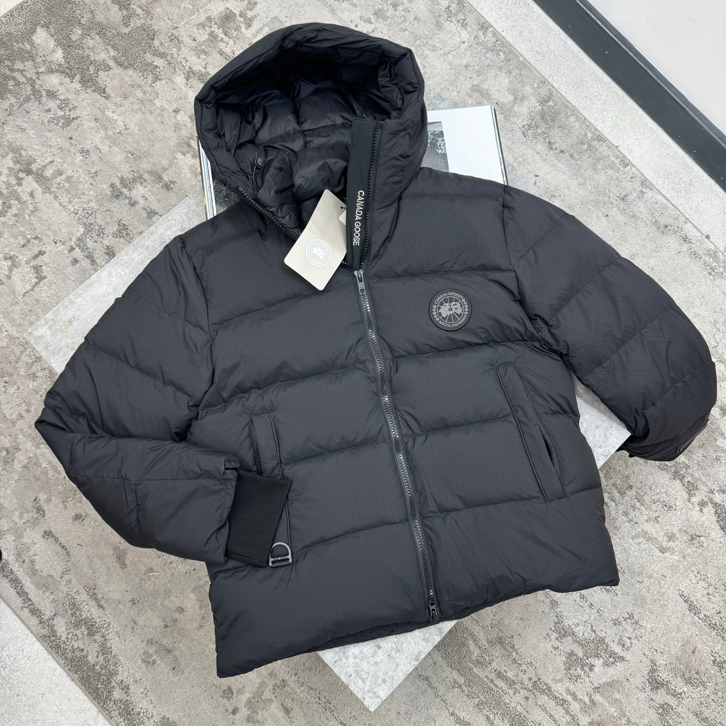(PRE-ORDER) CG - BLACK BADGE COAT - BLACK