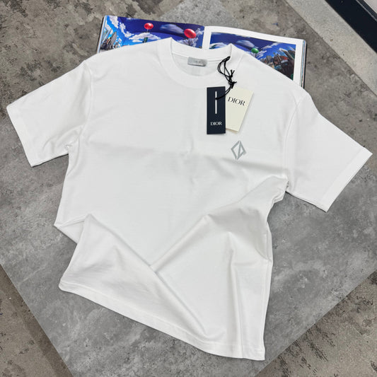 CD - CD DIAMOND LOGO T-SHIRT - WHITE
