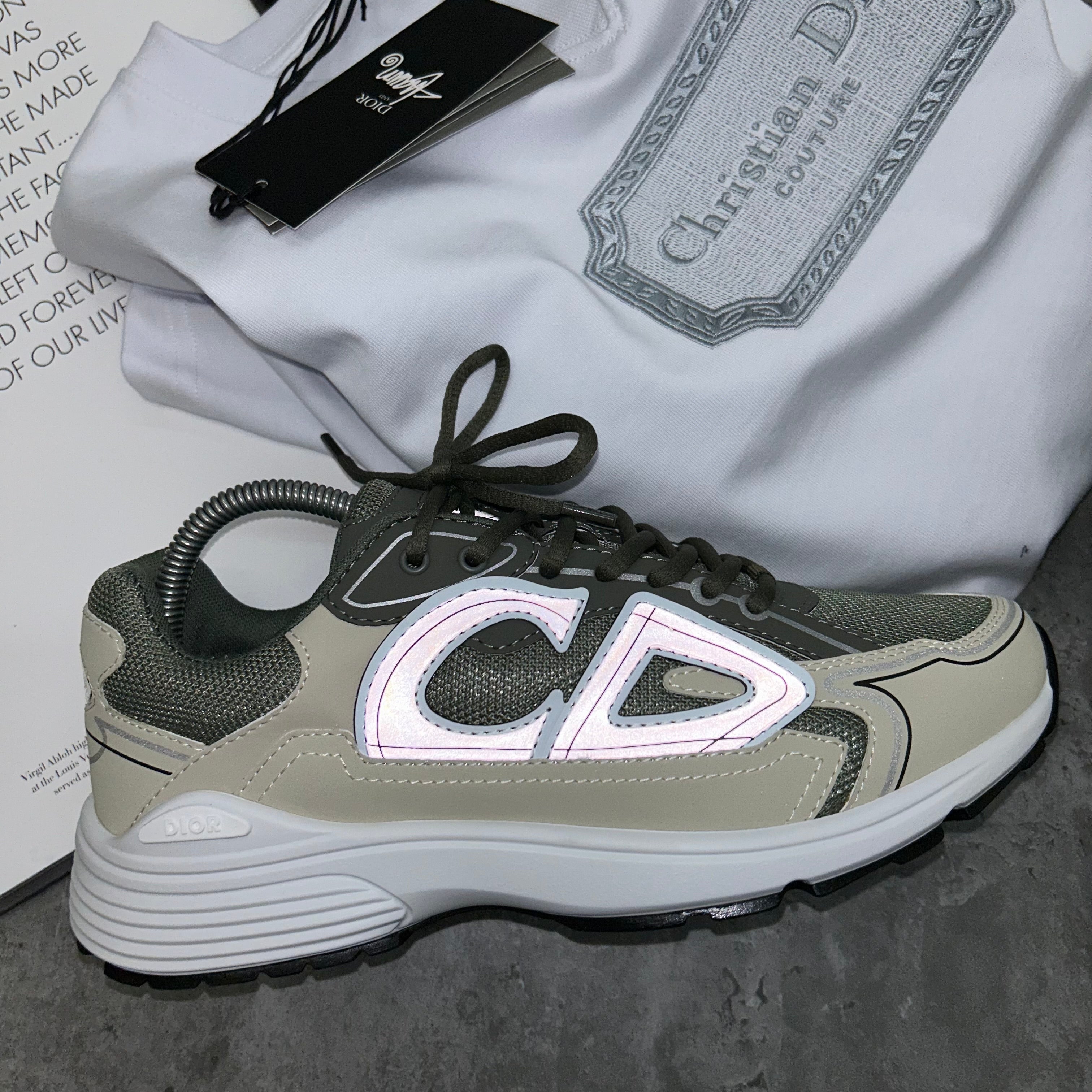 DIOR B30 - TRAINER - OLIVE