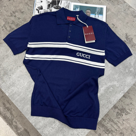 GCI - KNITTED POLO - NAVY