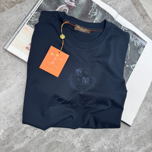 LORO - T-SHIRT - NAVY