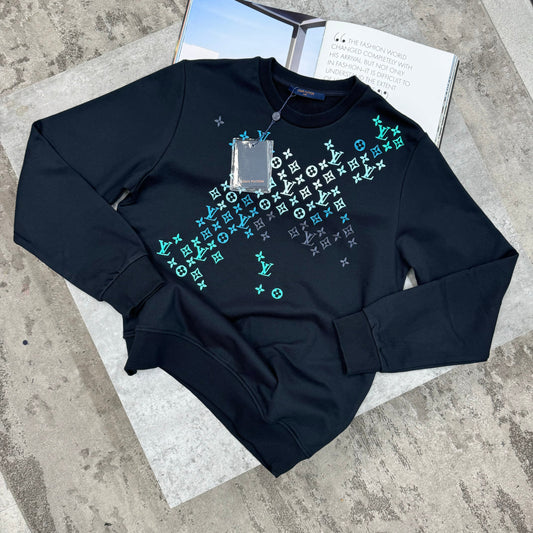 LVE - MONO JUMPER - NAVY/GREEN/BLUE