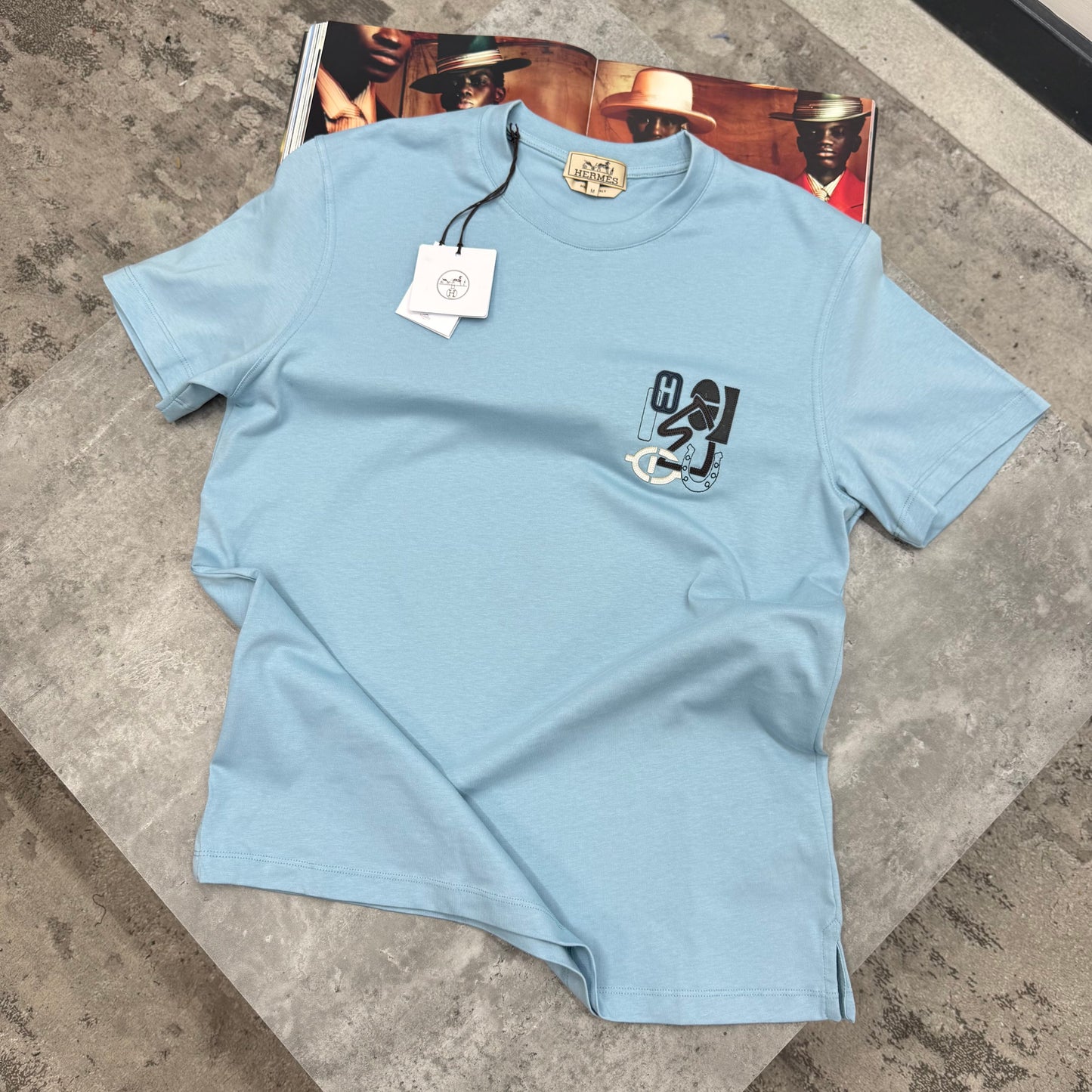HMES - T-SHIRT - SKY BLUE