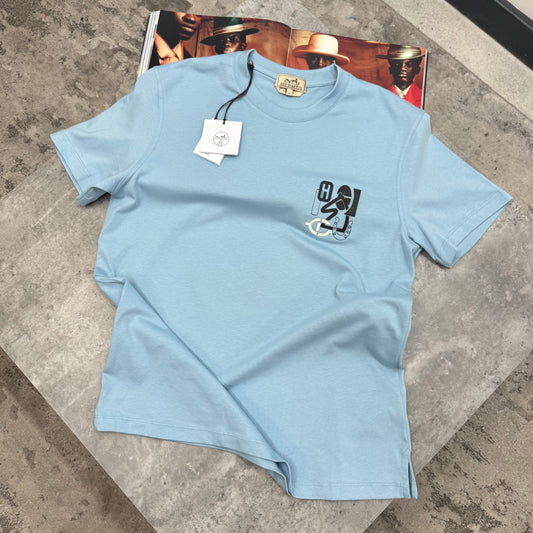 HMES - T-SHIRT - SKY BLUE