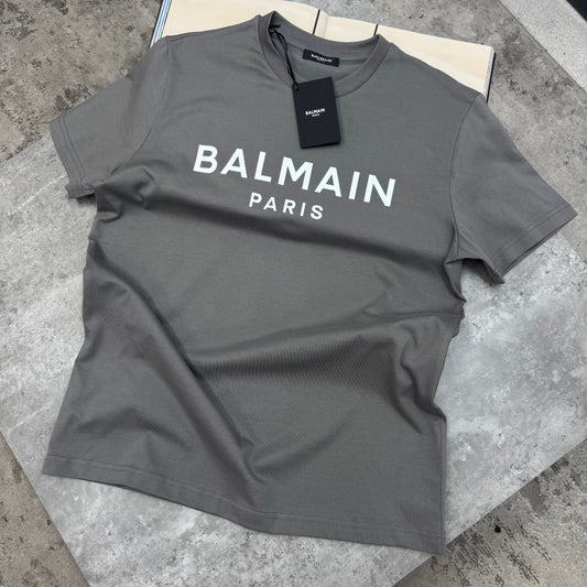 BLM - PRINT LOGO T-SHIRT - CHARCOAL