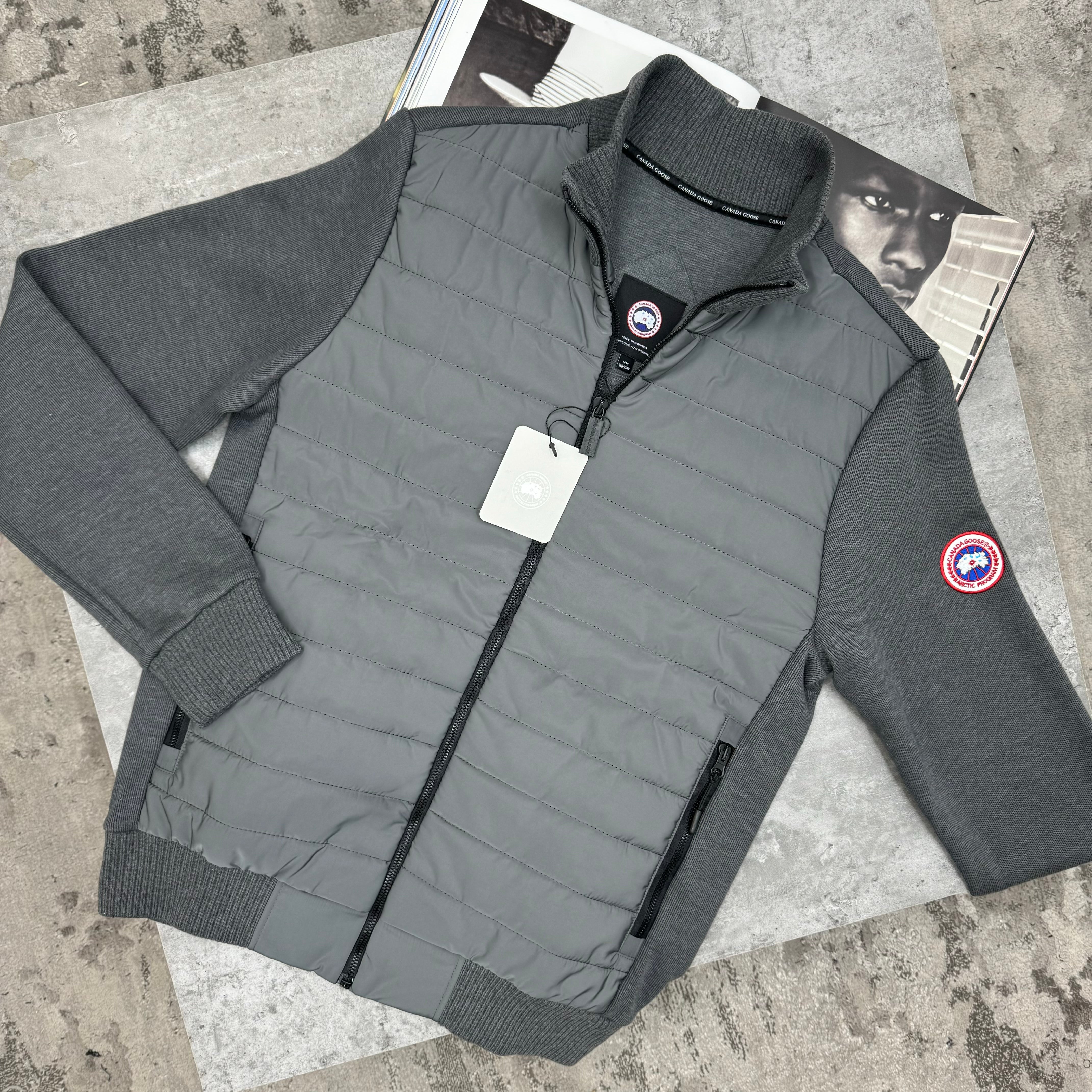 CG - HYBRIDGE JACKET - CHARCOAL