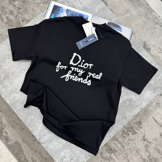 CD - FRIEND RELAXED FIT T-SHIRT - BLACK