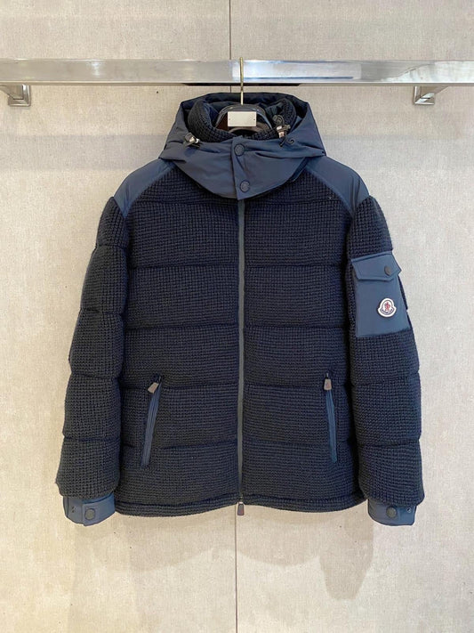 (PRE-ORDER) MNCLR - KNITTED COAT - BLUE