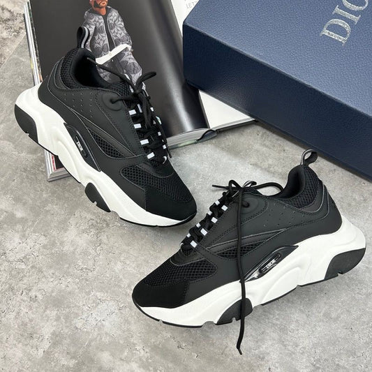 (PRE ORDER) B22 - TRAINER - BLACK/WHITE